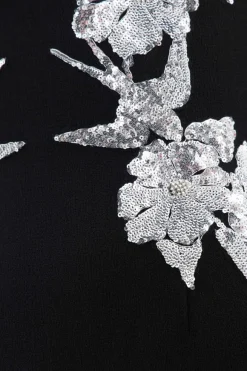 Monroe Long Sleeve Mini Black