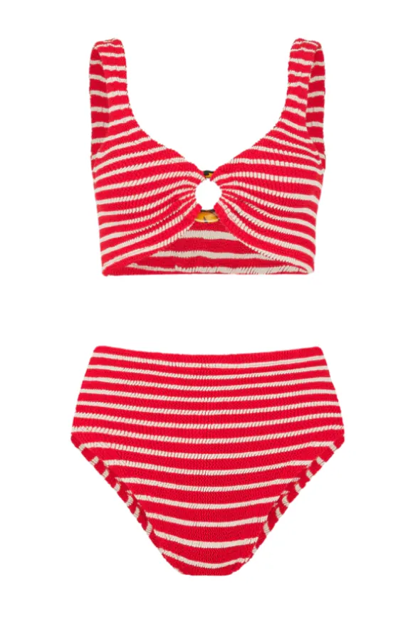 Nadine Bikini Red/White