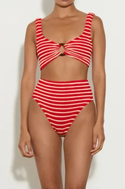 Nadine Bikini Red/White