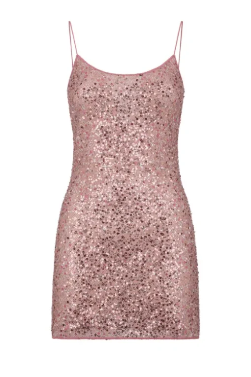 Netquins Short Dress Old Rose