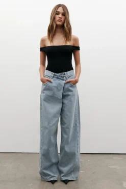 Palace Fold Waist Jean Oakland Blue