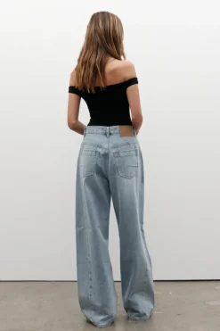 Palace Fold Waist Jean Oakland Blue