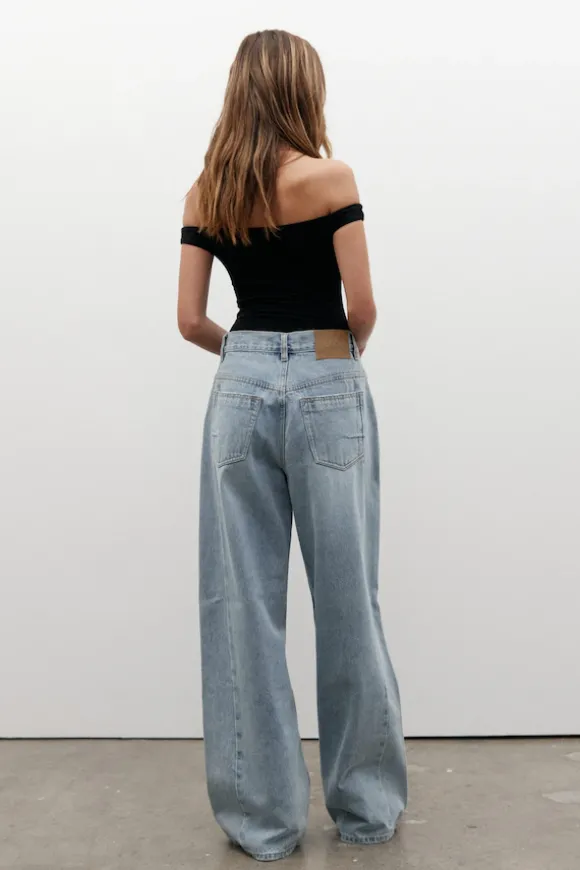 Palace Fold Waist Jean Oakland Blue