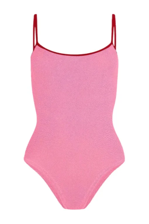 Pamela Swim Contrast Buumblegum/Red