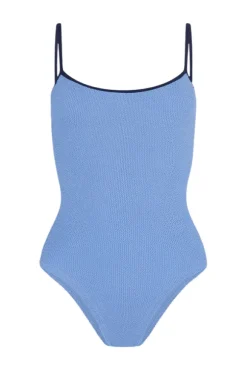 Pamela Swim Contrast Cornflower/Navy