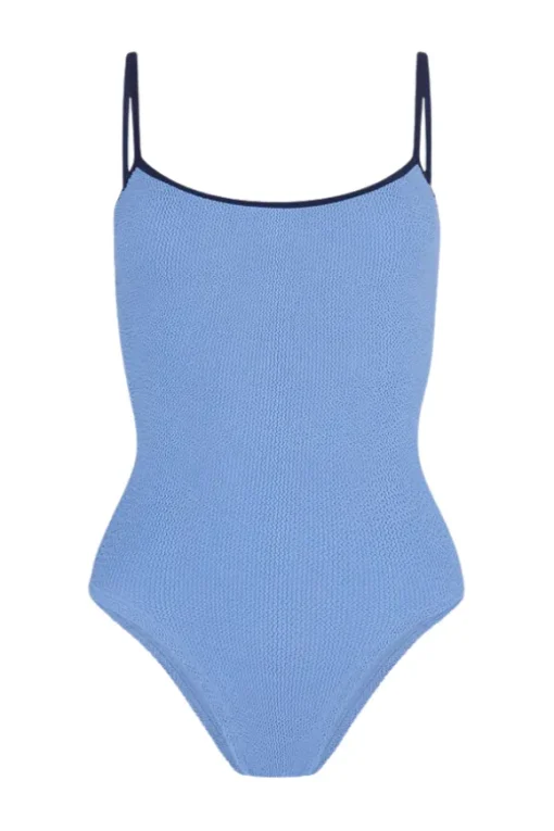 Pamela Swim Contrast Cornflower/Navy