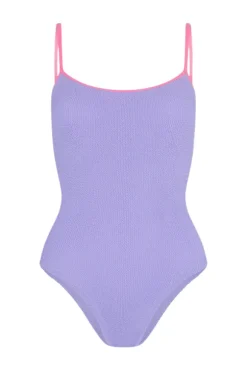 Pamela Swim Contrast Lilac/Bubblegum