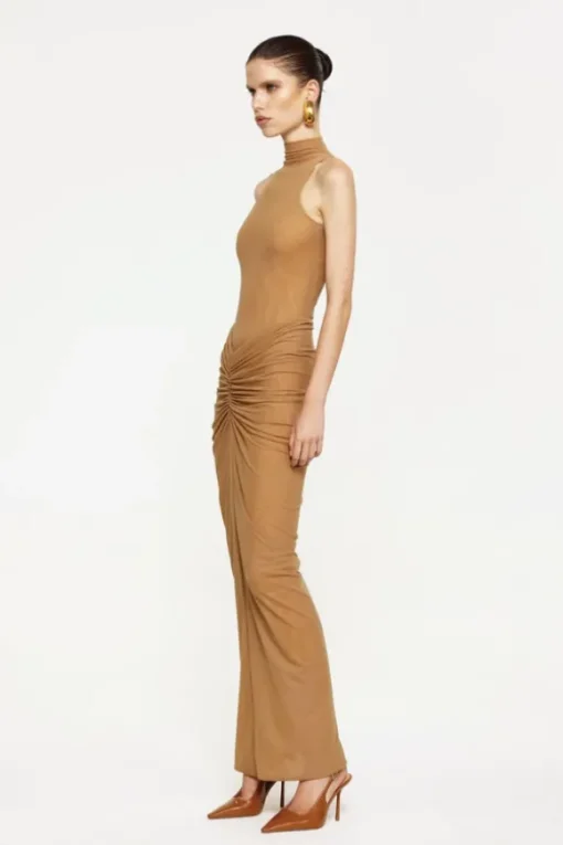 Pilar Mesh Skirt Dark Skin
