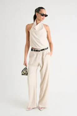 Pino Cowl Top Natural