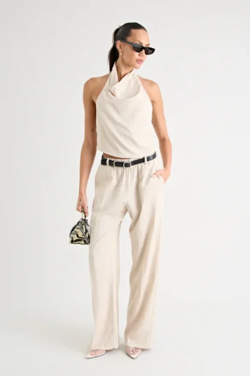 Pino Cowl Top Natural