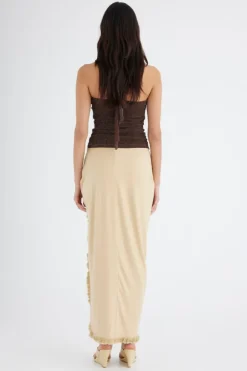 Prianka Halter Top Espresso