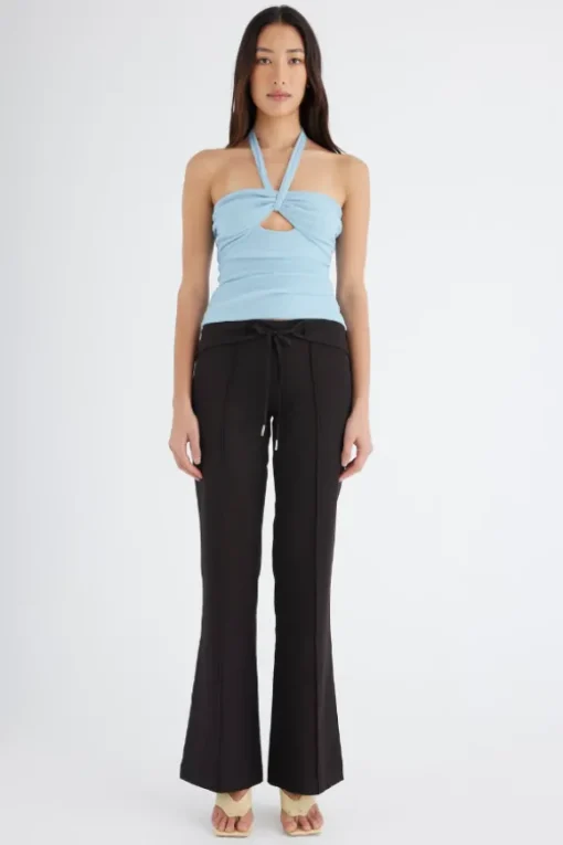 Prianka Halter Top Glacier Blue