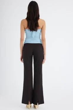 Prianka Halter Top Glacier Blue