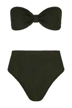 Ruby Bikini Metallic Khaki