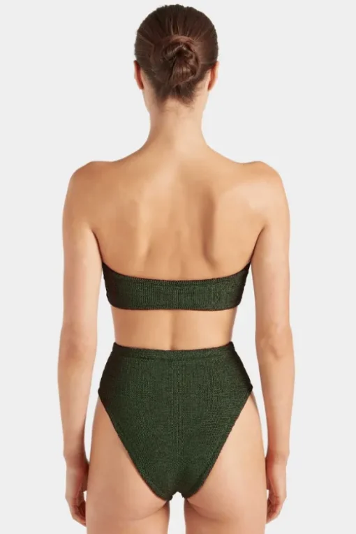 Ruby Bikini Metallic Khaki