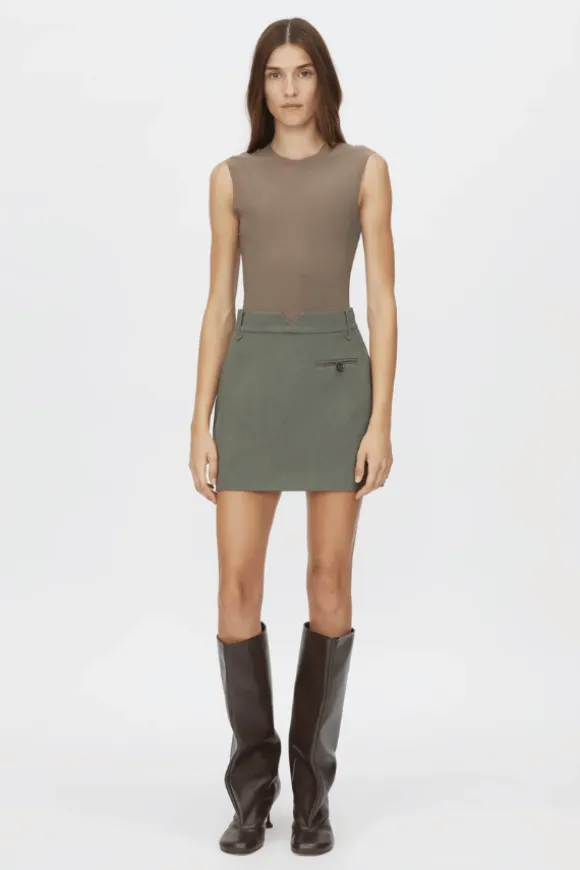 Saint Sleeveless Bodysuit Fawn