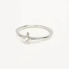 Sterling Silver Live In Light Ring
