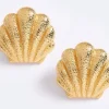 Sunkissed Earrings Fearless Finish Gold