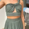 Tara Top Khaki