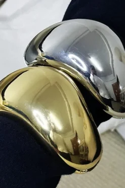 The Curved Cuff Silver